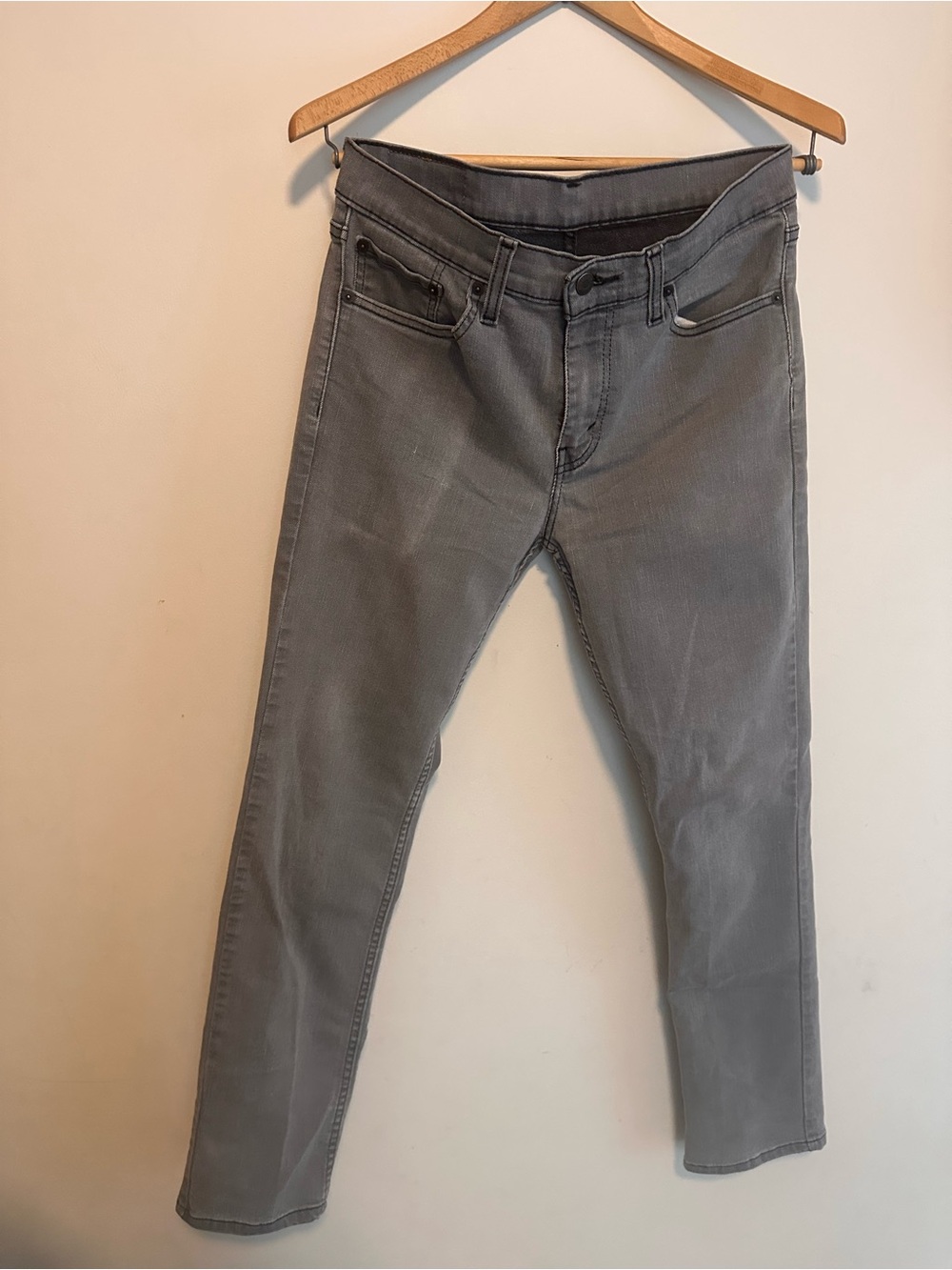 Levi's Straight Men's Jeans 511 — Gray 32x32